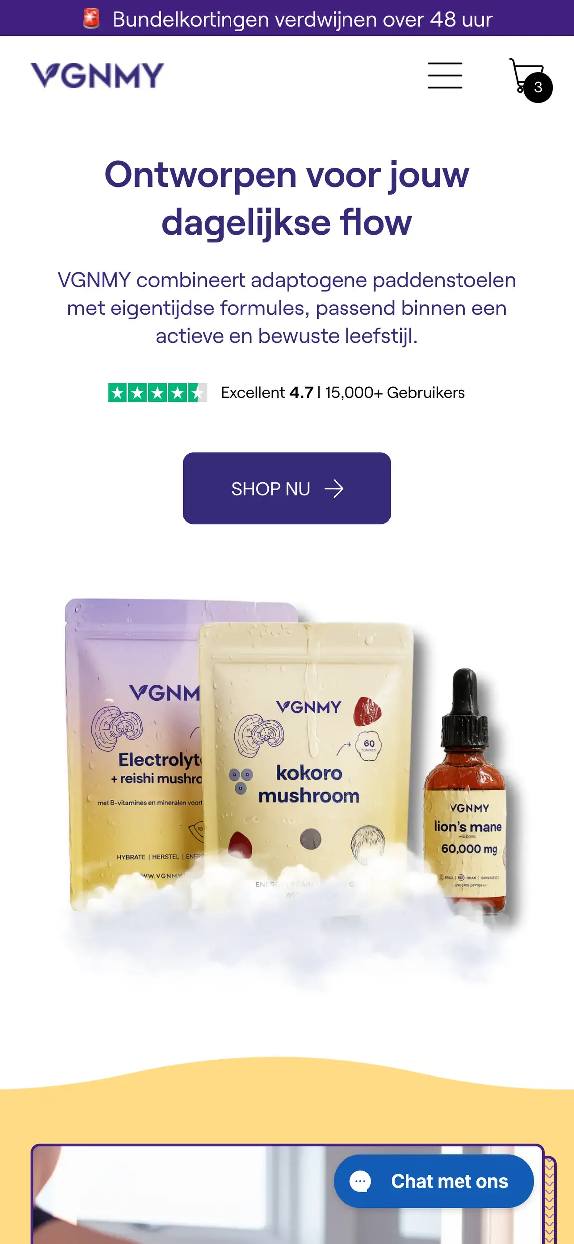 Voorbeeld installatiebedrijf website - mobiele website screenshot 2